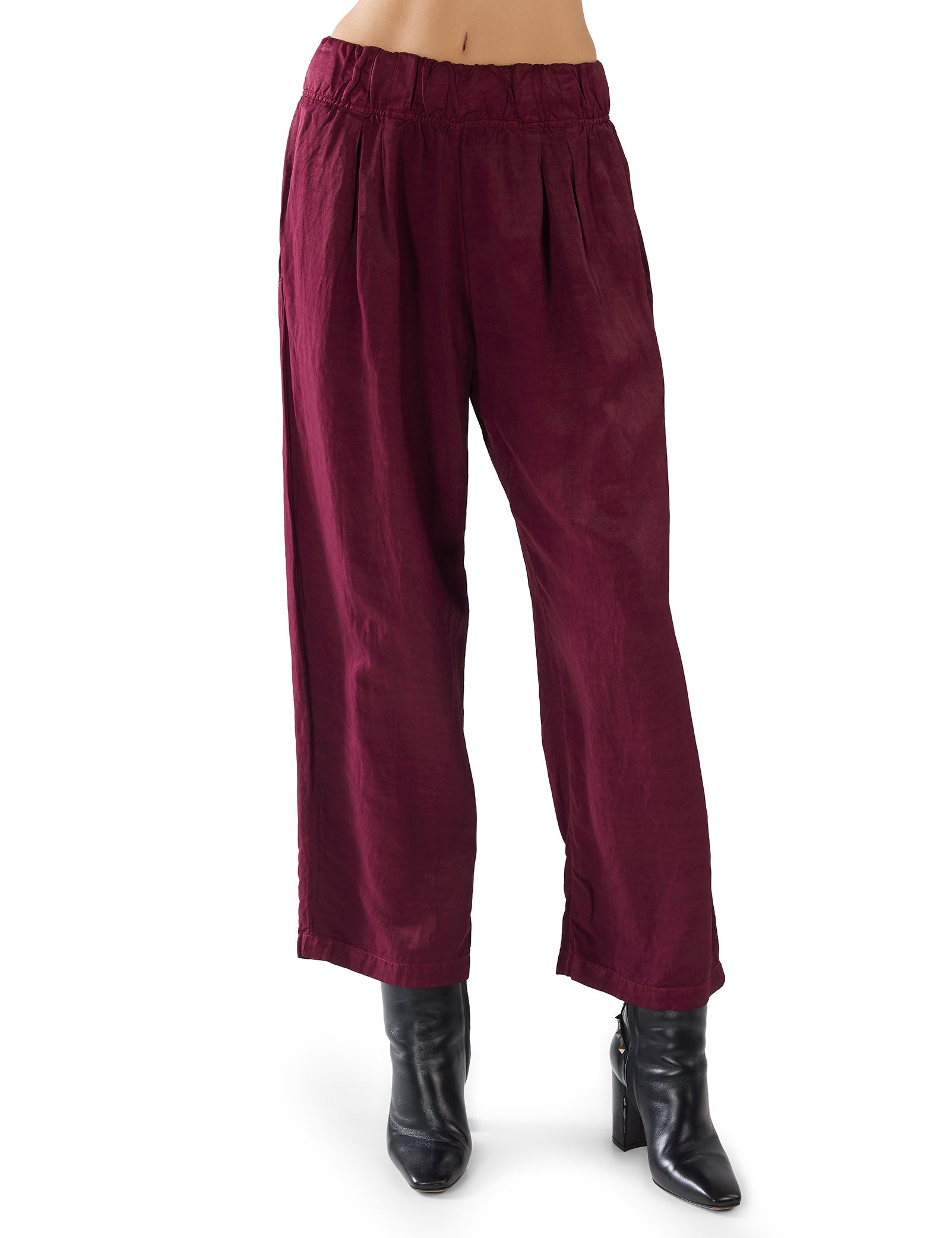Penny Pleat Front Pant