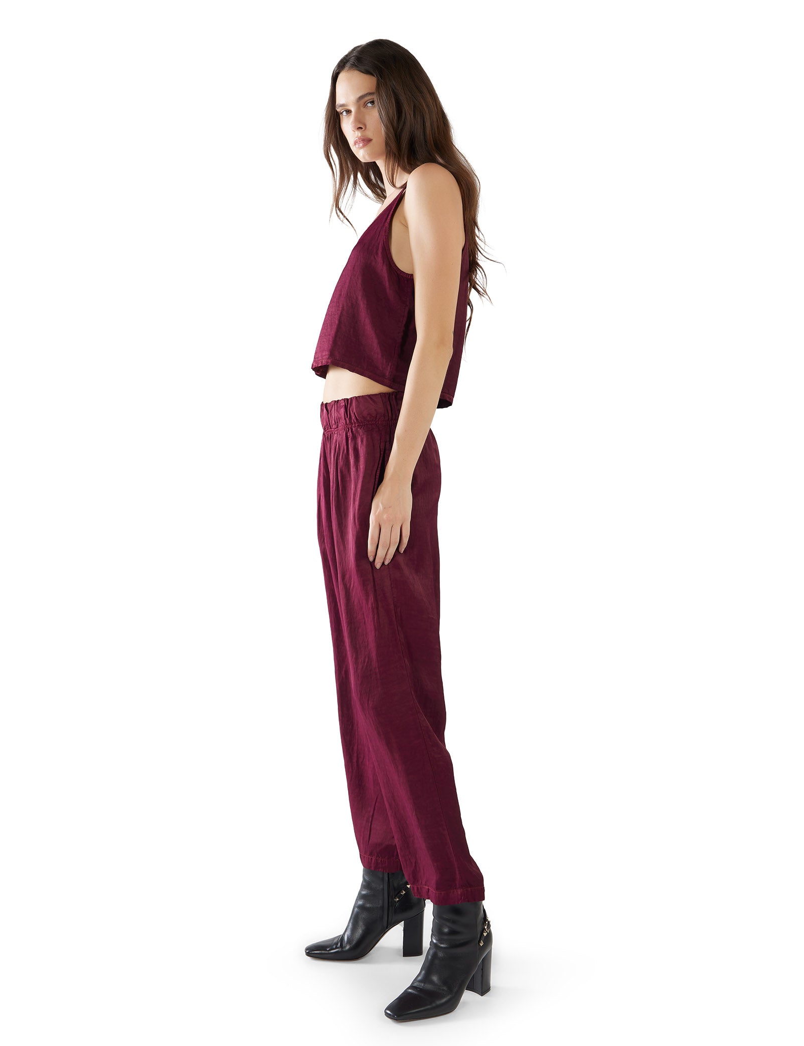 Penny Pleat Front Pant