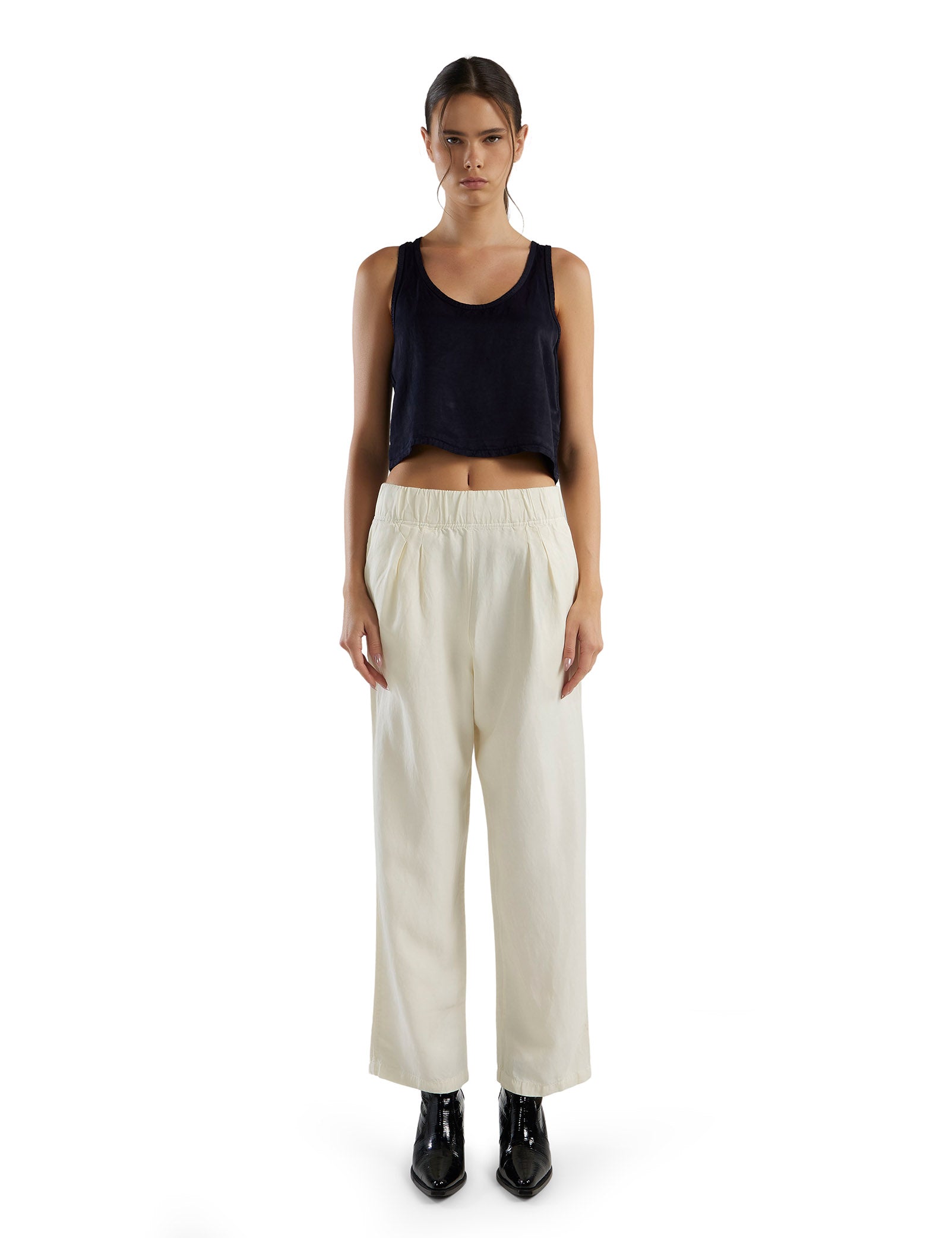 Penny Pleat Front Pant