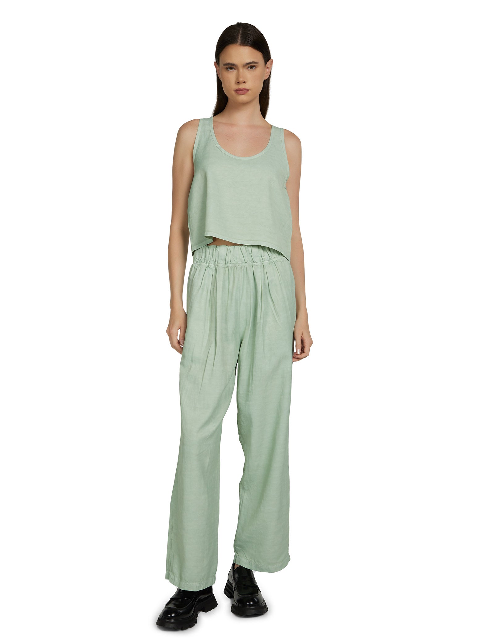 Penny Pleat Front Pant