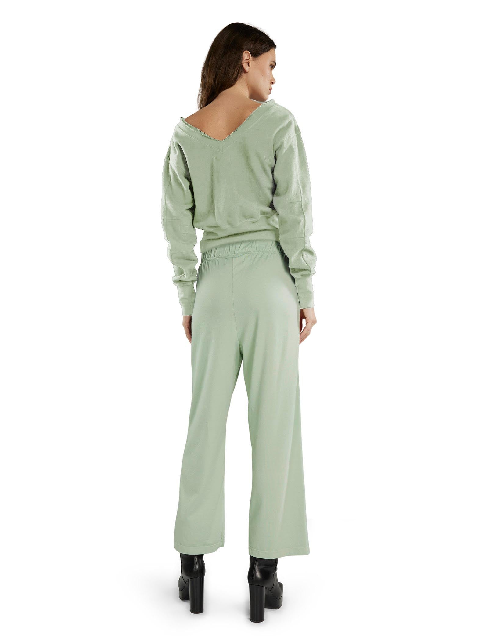 Valeria Banded Double V Roll Neck