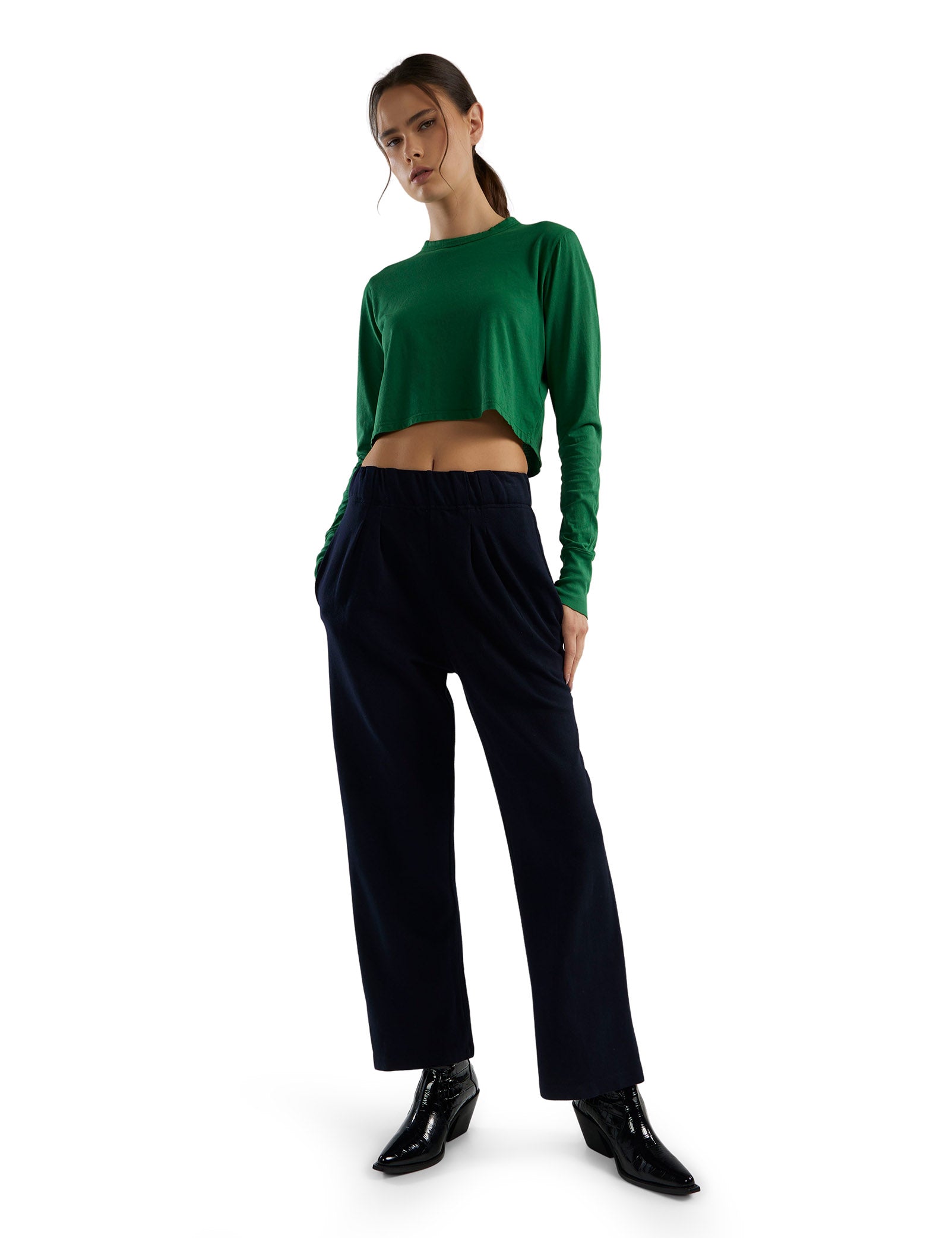 Penny Pleat Front Pant