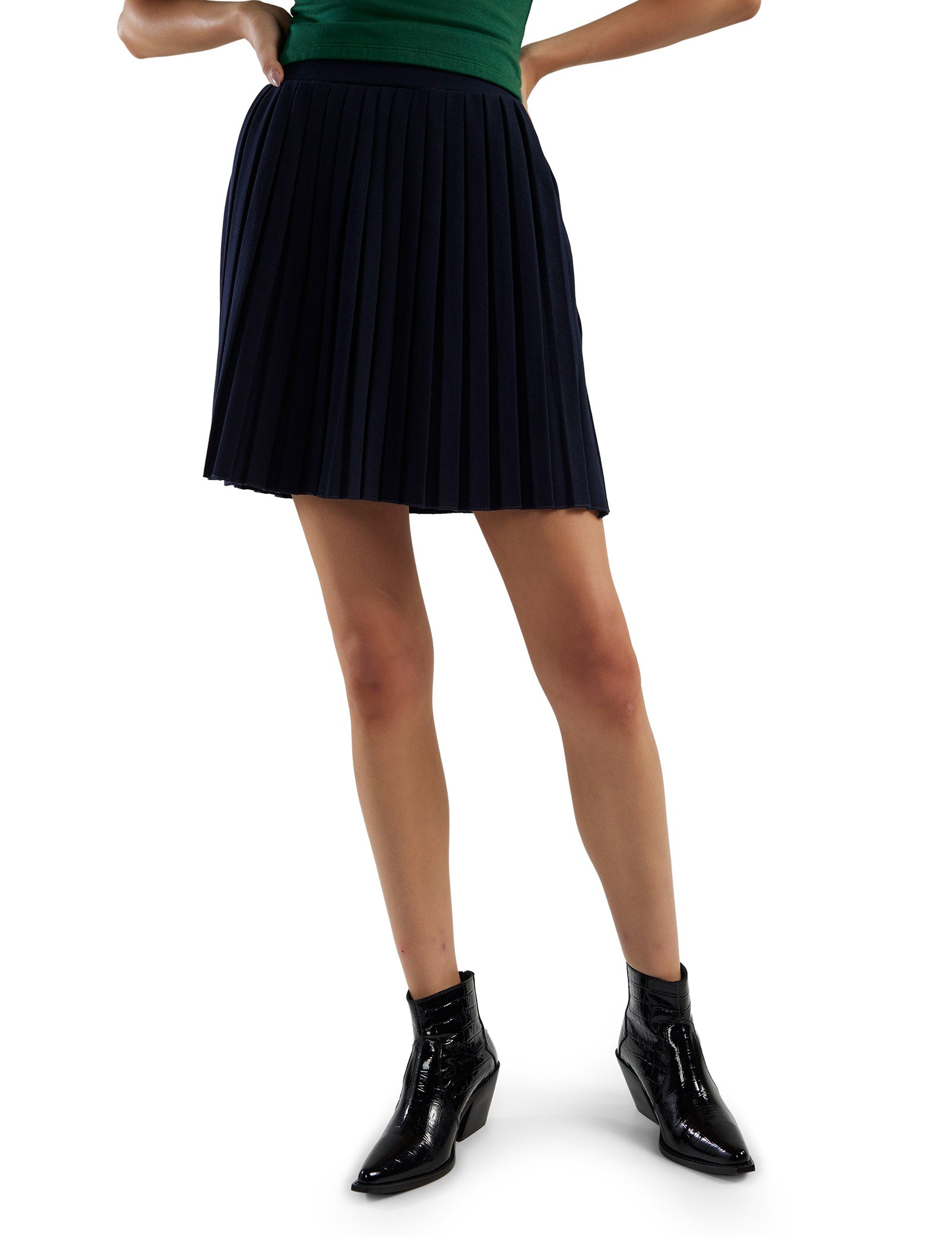 Paulina Box Pleat Tennis Skirt