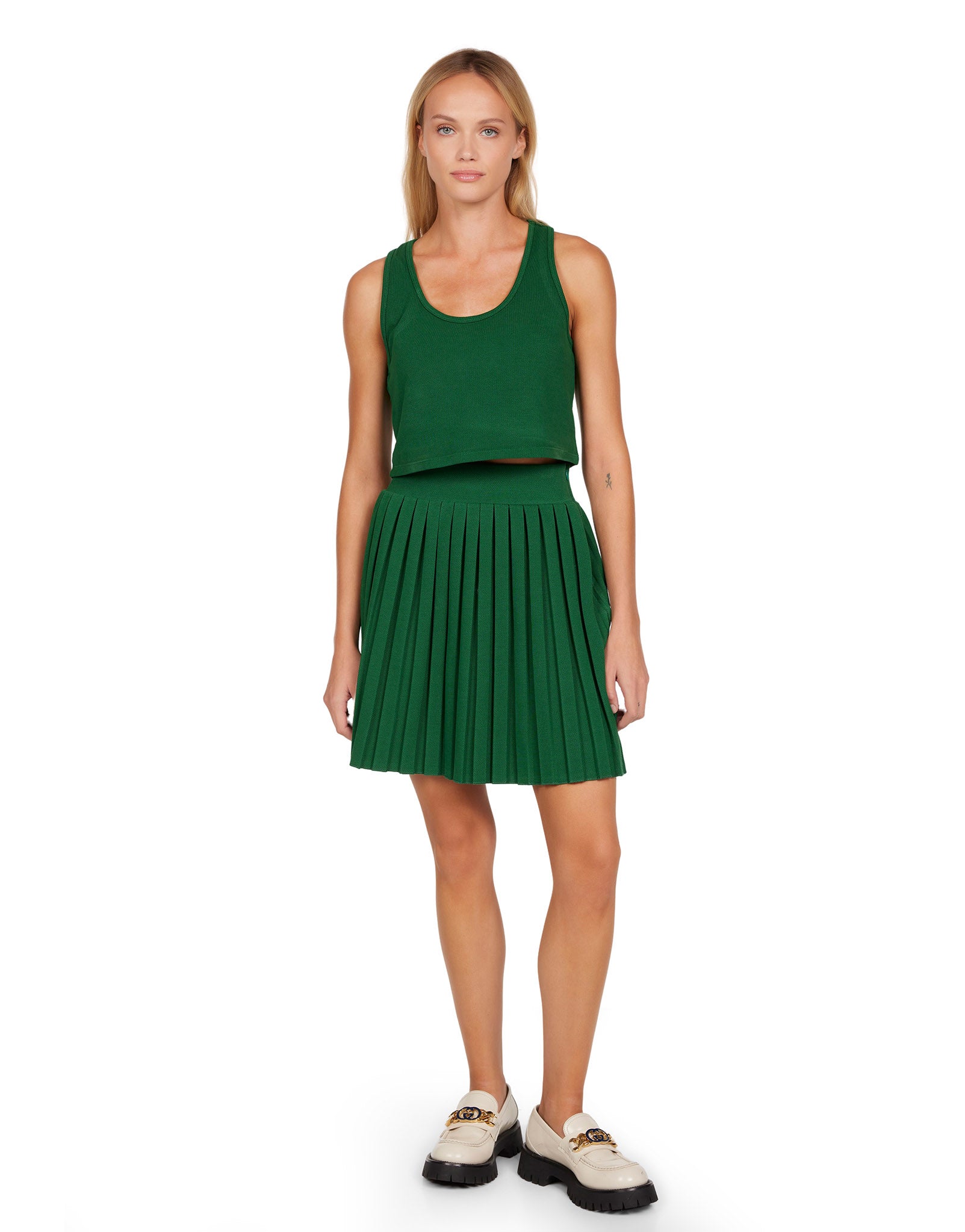 Paulina Box Pleat Tennis Skirt