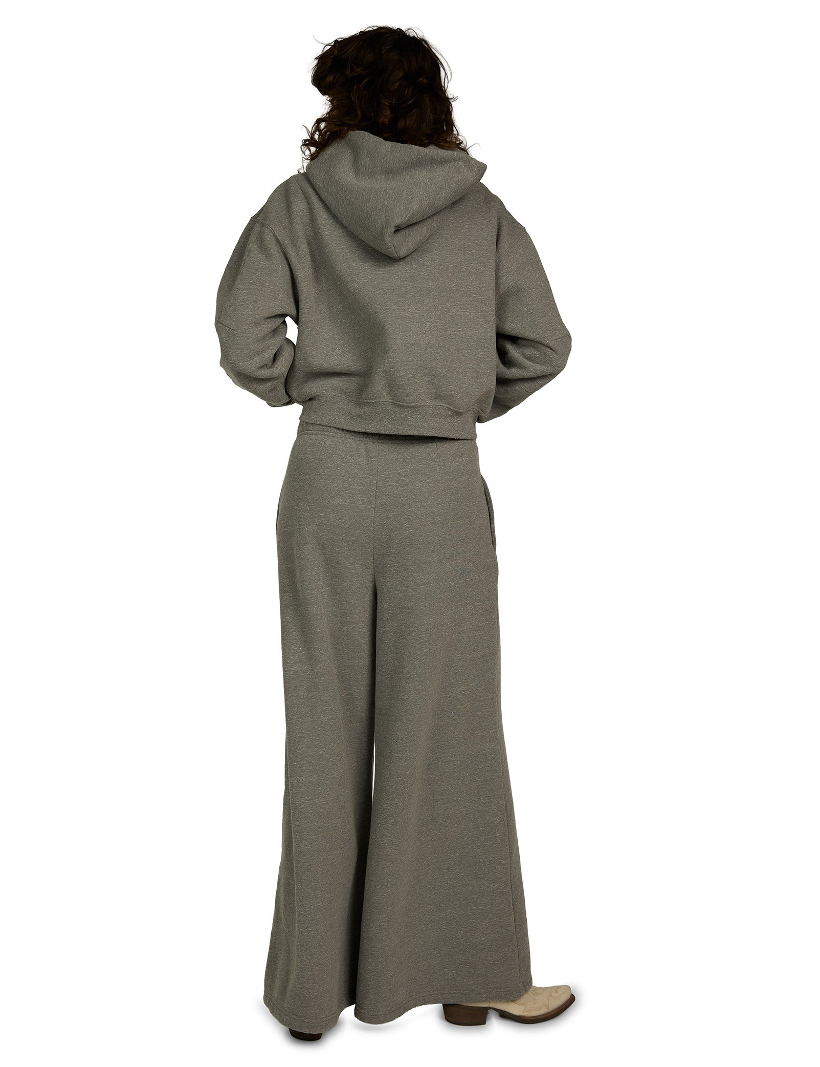 Zendaya Crop Zip Hoodie