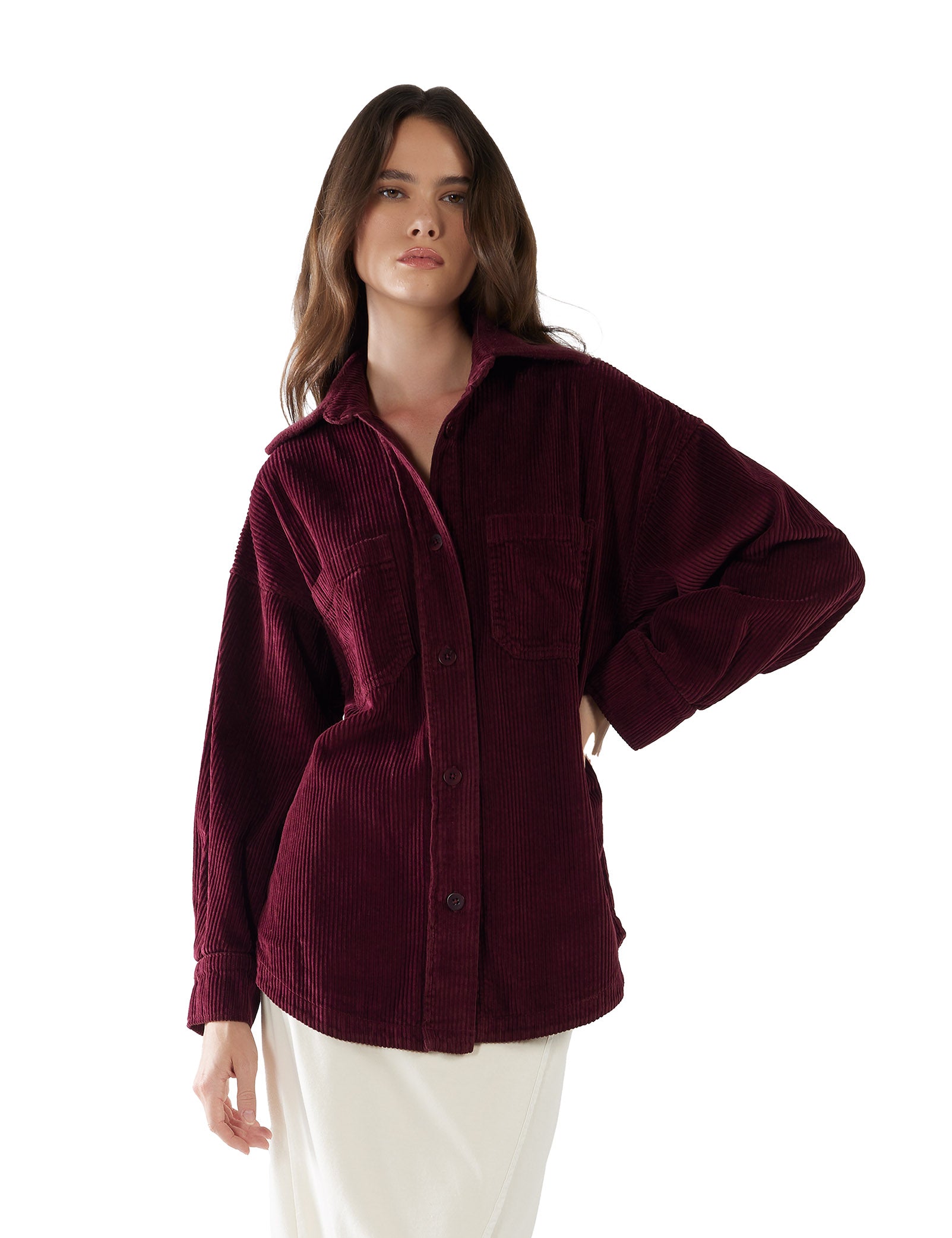 Zoe Oversized Button Up