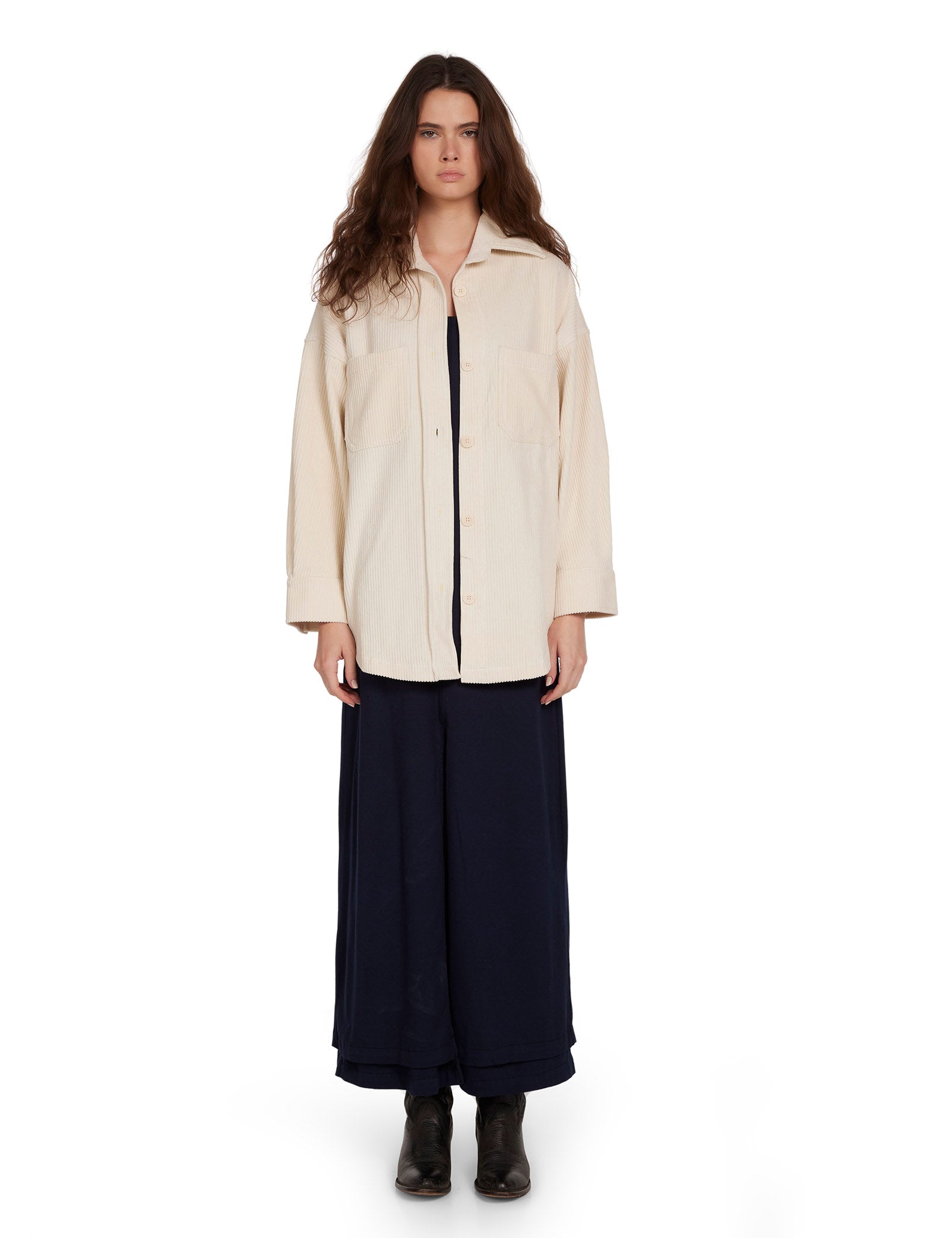 Zoe Oversized Button Up