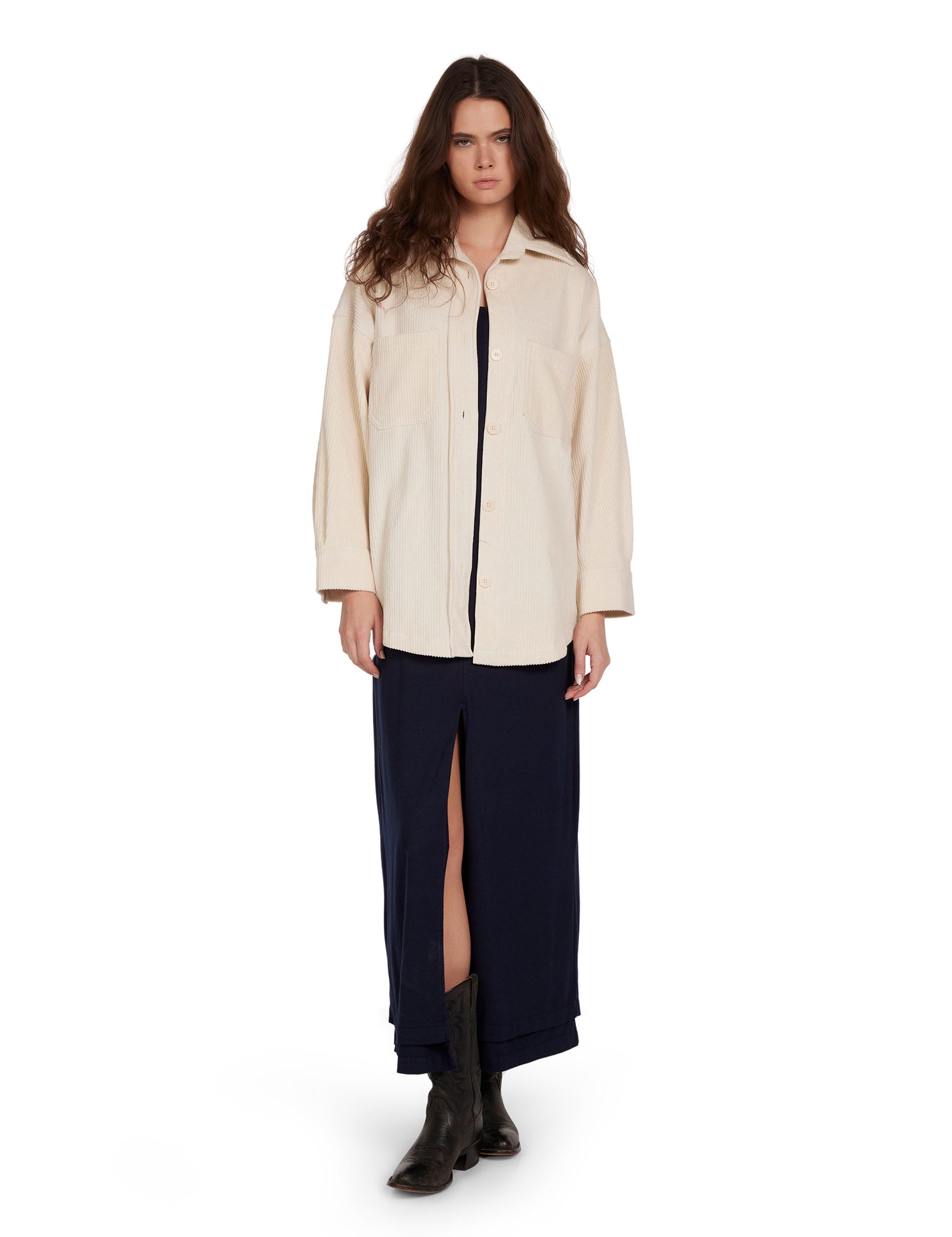 Zoe Oversized Button Up