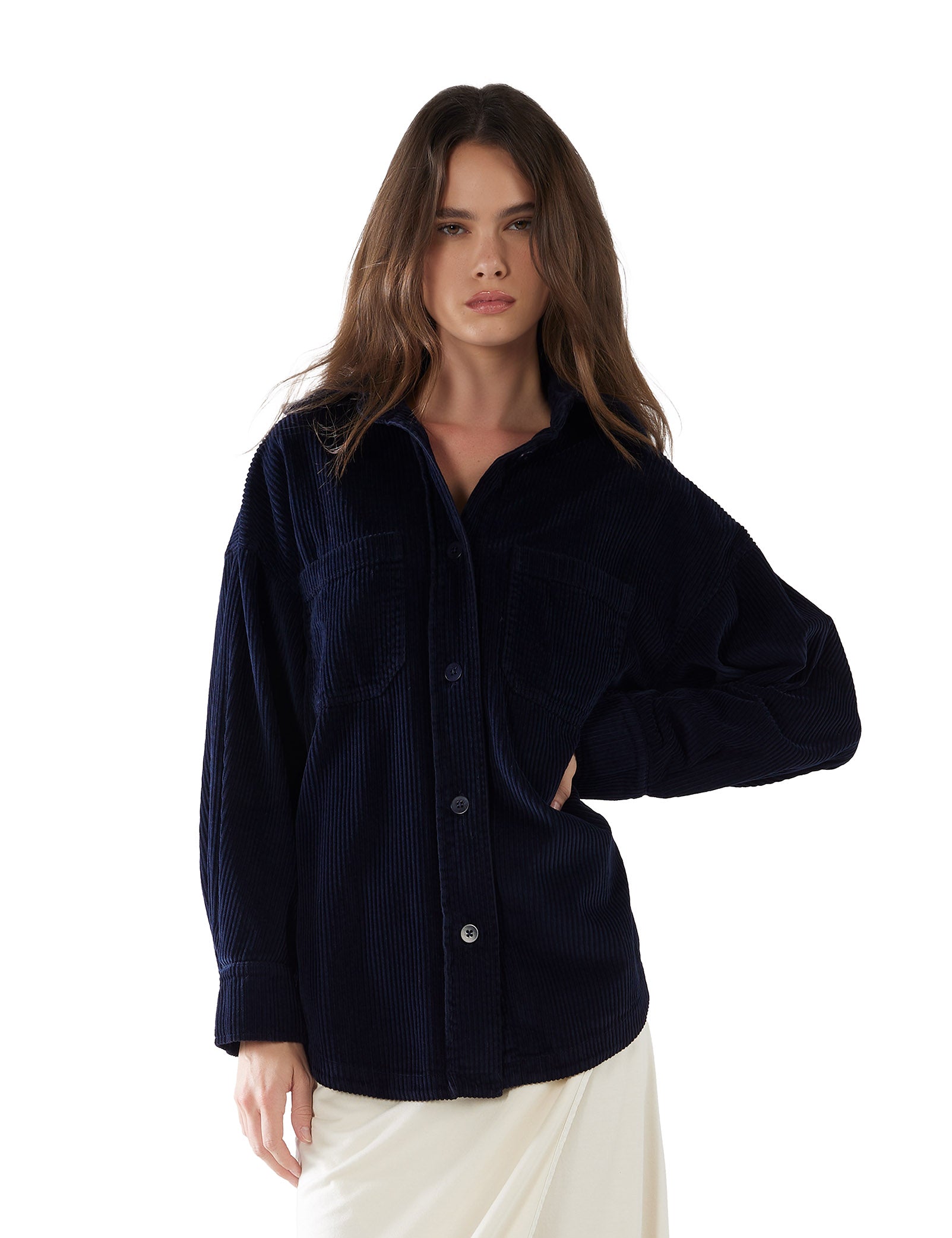 Zoe Oversized Button Up
