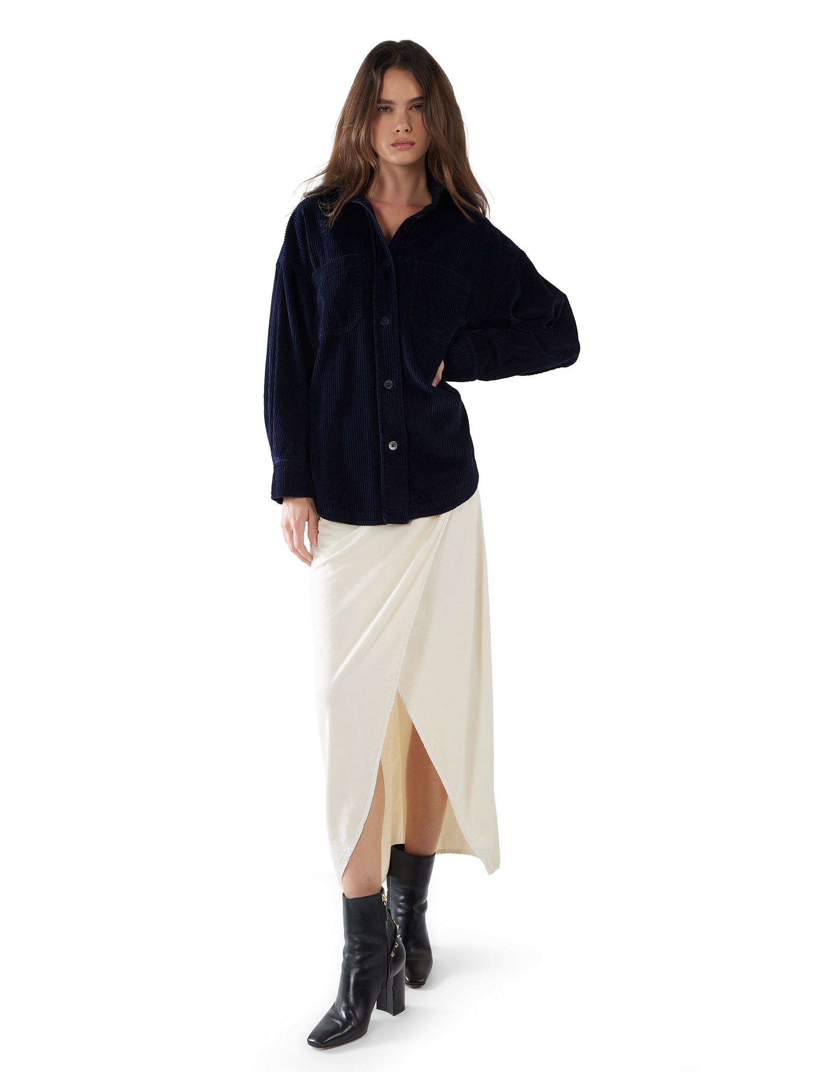 Zoe Oversized Button Up