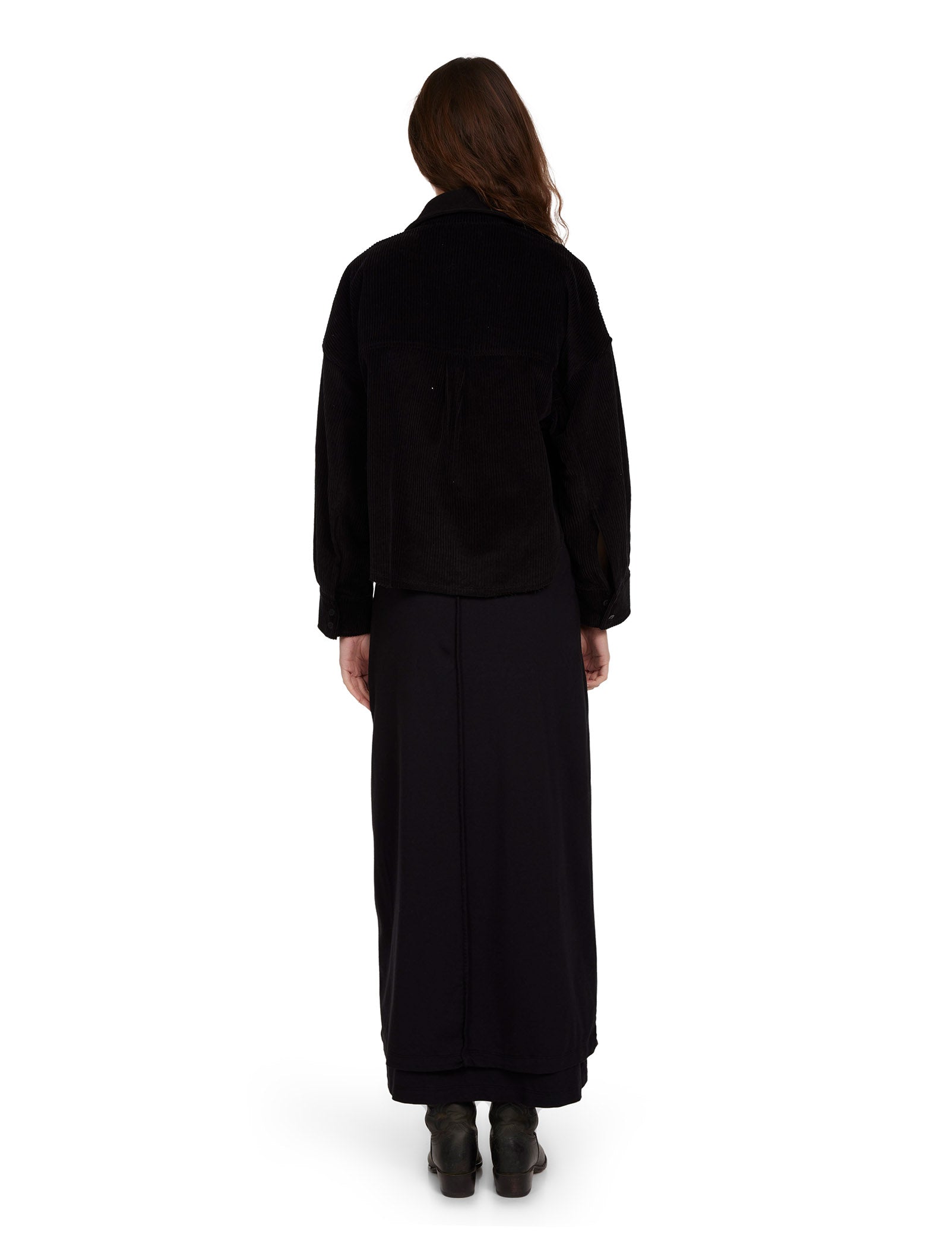 Coopa Oversized Crop Button Up