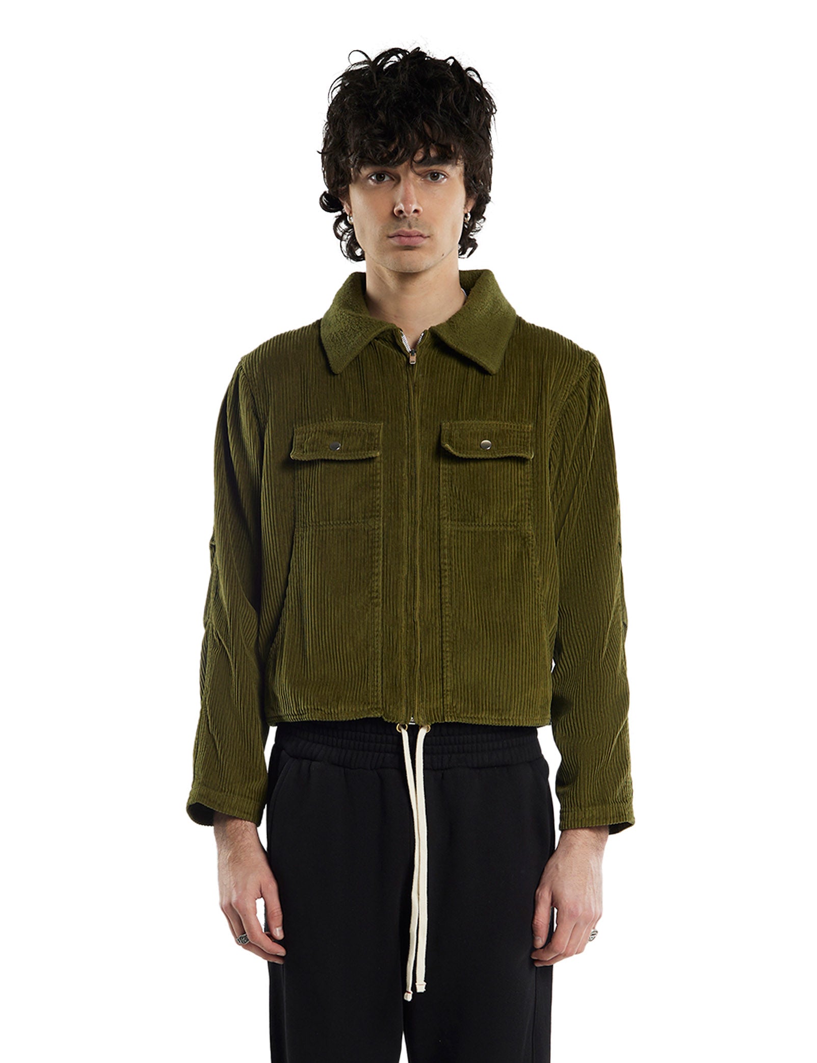Wide Wale Corduroy Utility Jacket