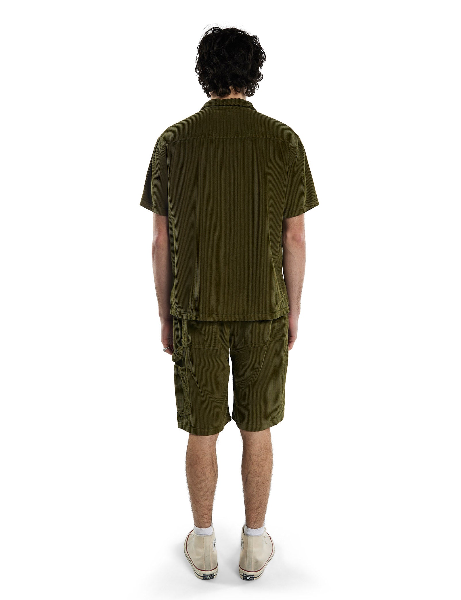 Wide Wale Corduroy Cuban Shirt