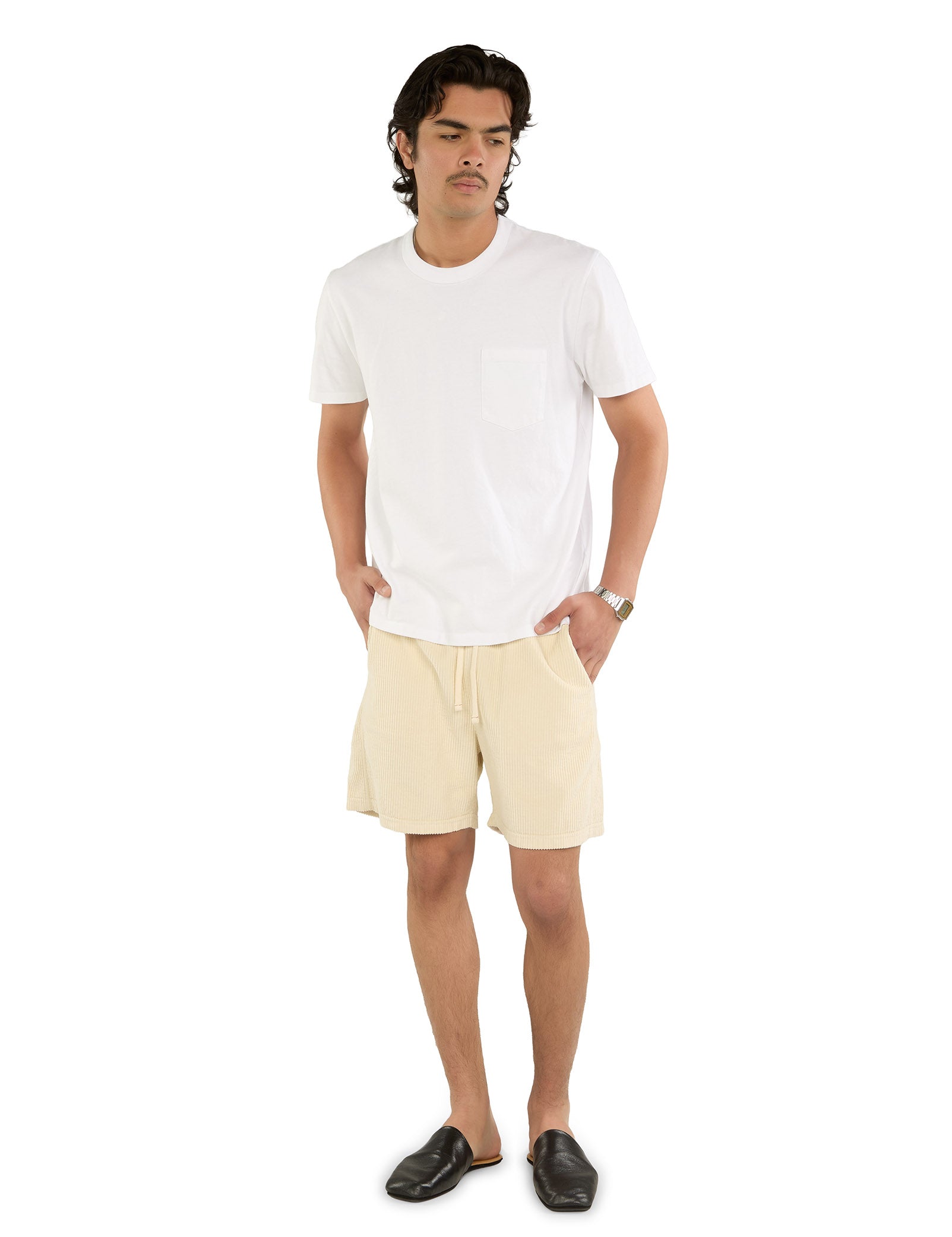 Wide Wale Corduroy Yacht Short