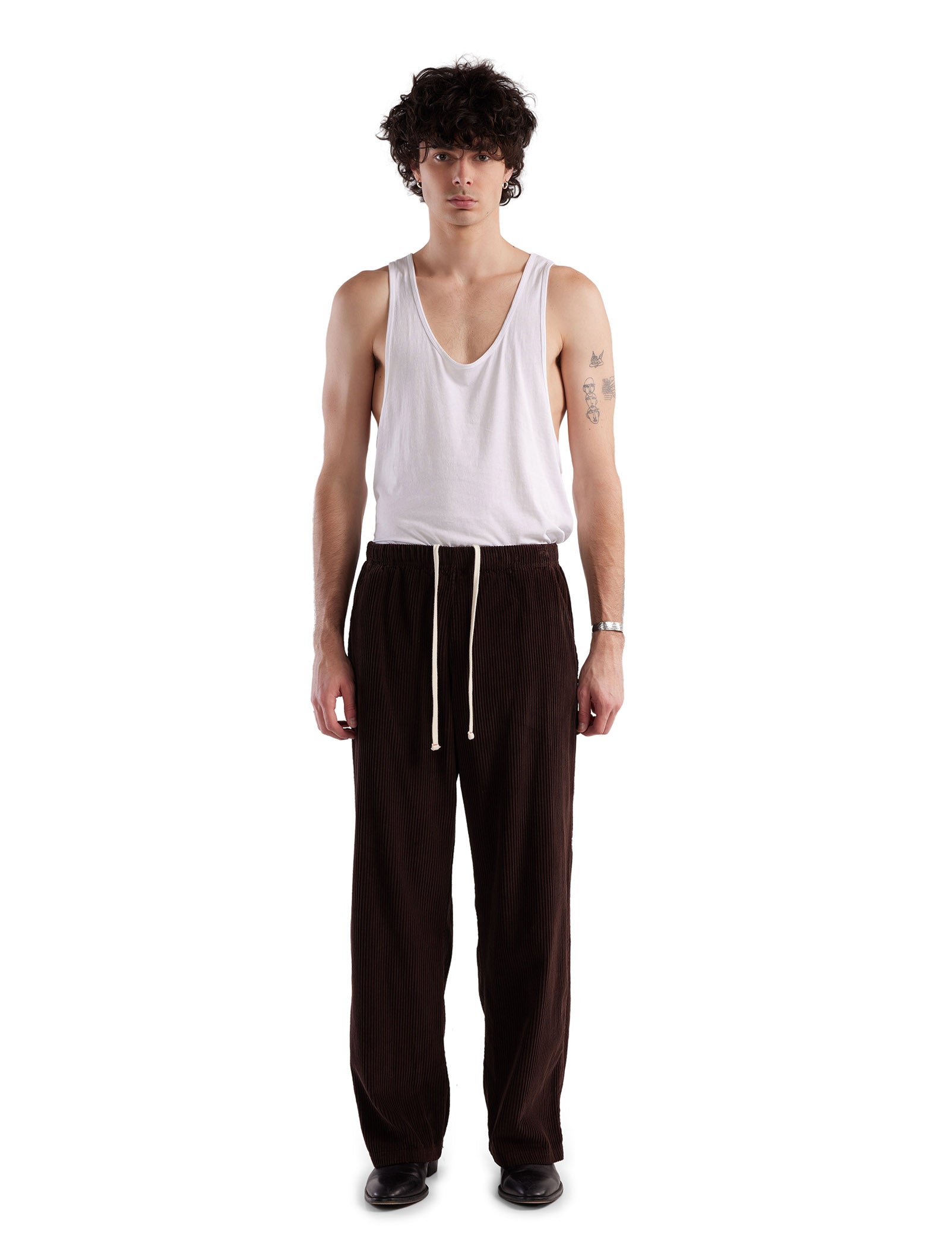Wide Wale Corduroy Utility Puddle Pant