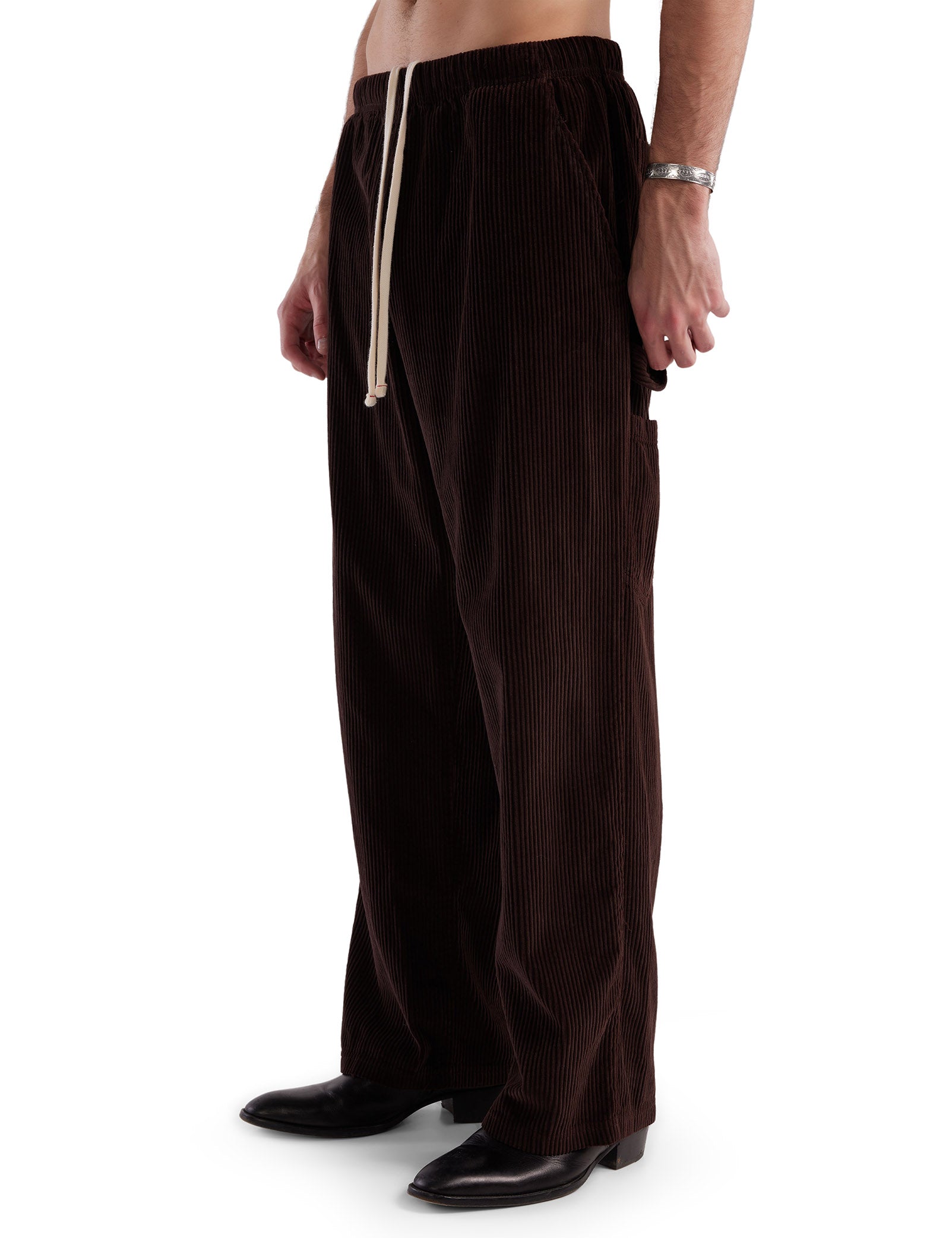 Wide Wale Corduroy Utility Puddle Pant