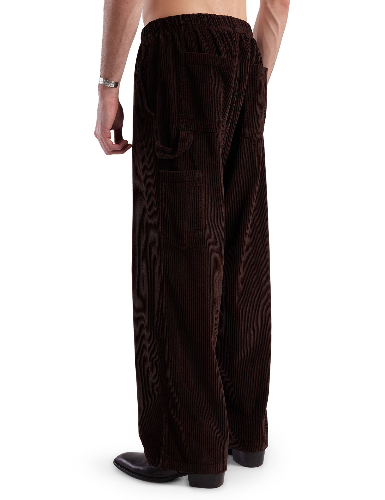 Wide Wale Corduroy Utility Puddle Pant