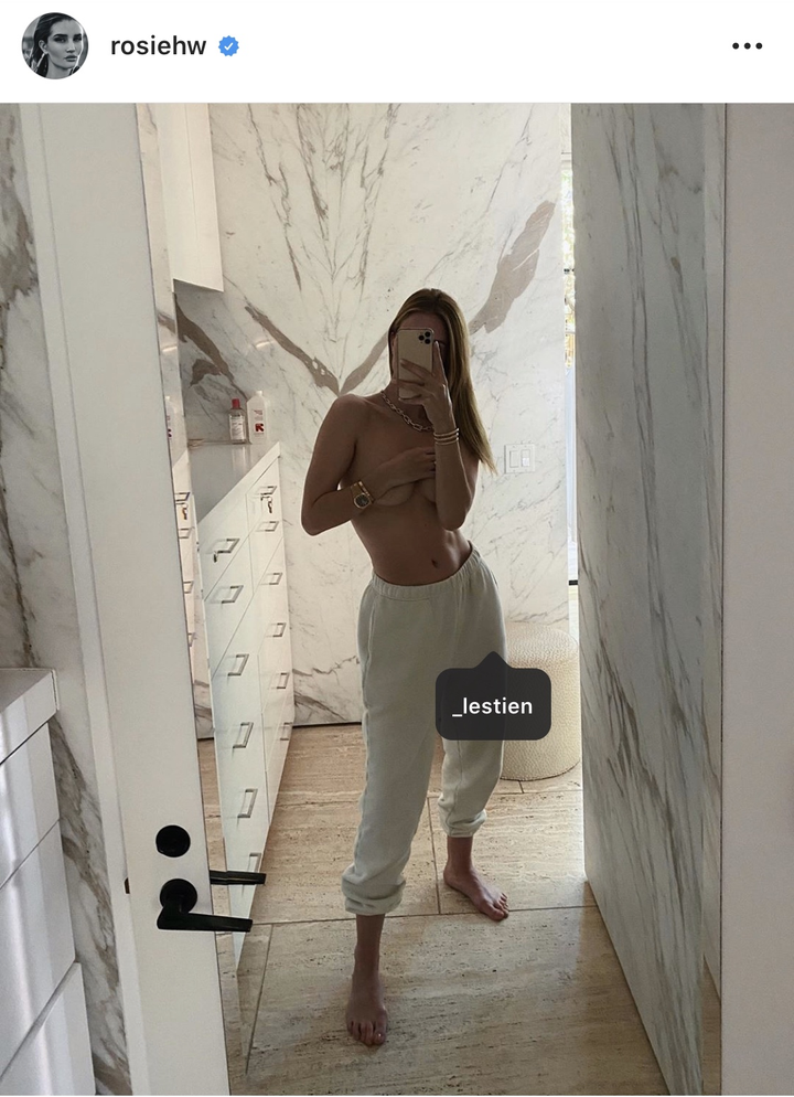 Sweatpants Rosie HW wearing Les Tien