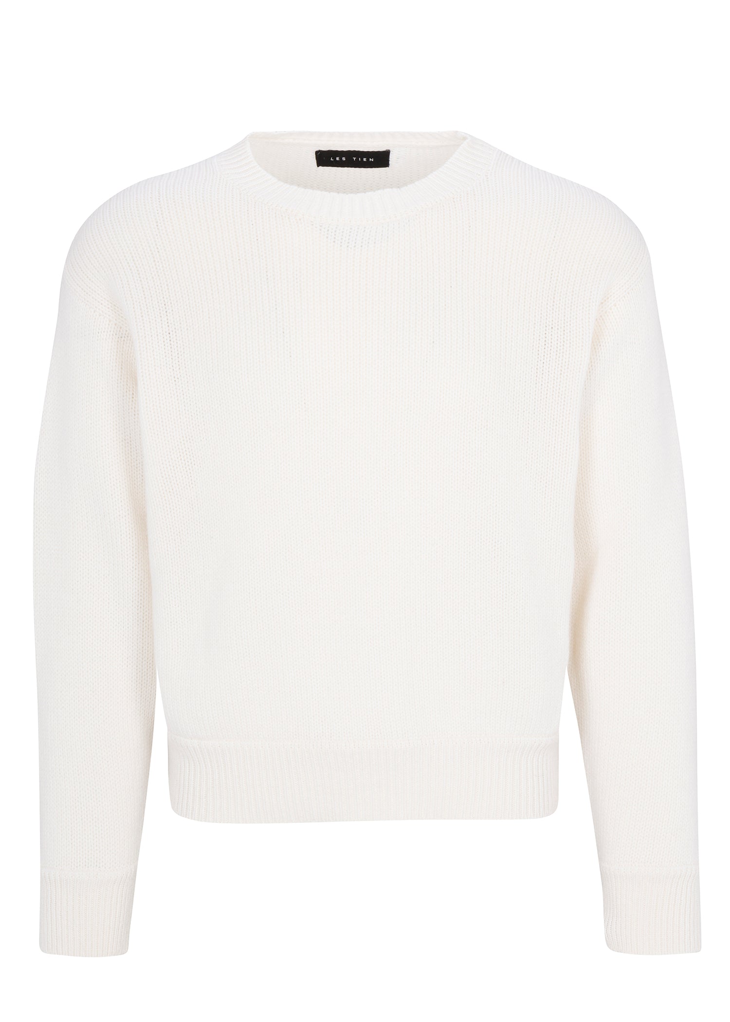 トップス Dolce. aimer knit/white Aurélien | Dolcevita Cable Knit Sweater Light Grey