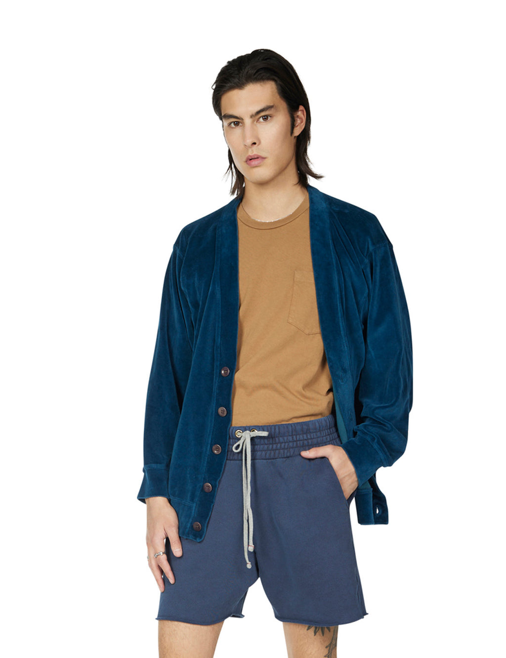 レアアイテム doublet SILK VELOUR CARDIGAN Velour Cardigan – L E S T I E N