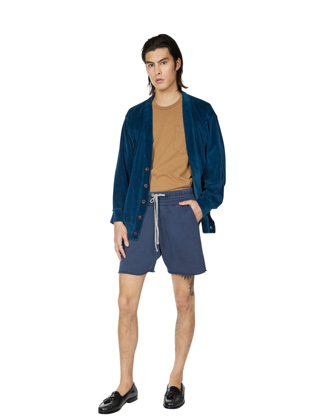 Velour Cardigan – L E S T I E N