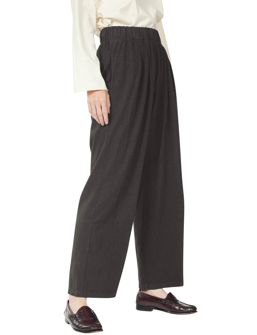 Heavyweight Cotton Pleated Front Pant